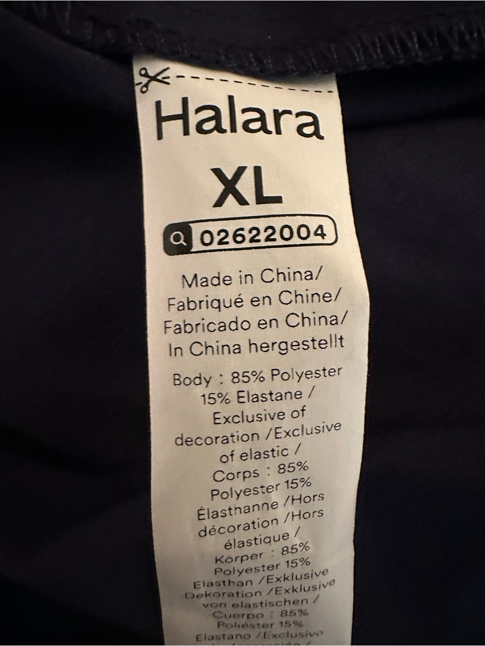 NWT Halara Breezeful V-Neck Navy Wrap-Style Midi Dress w/ Pockets Size XL - Picture 10 of 13